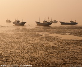 归港的渔船