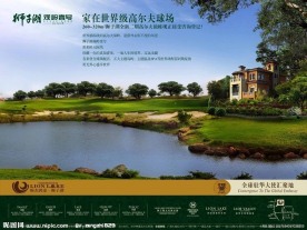 高尔夫别墅湖景