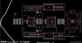 烟霞阁总平面布置图