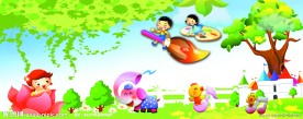 幼儿园背景图
