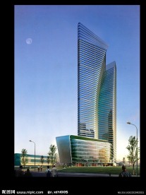 高层建筑效果图