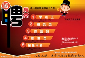 招聘海报
