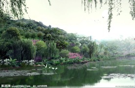 大型公园景观效果图