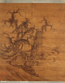 读碑窠石图