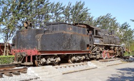 蒸汽机车（后侧）