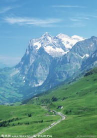 漂亮的山峰
