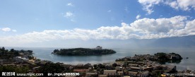 洱海风情岛全景