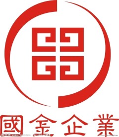 国金钢材城标志 国金企业