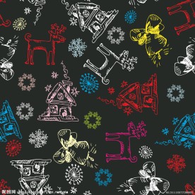 圣诞节无缝背景