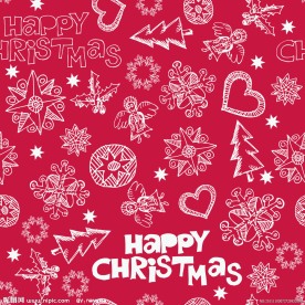 圣诞节无缝背景