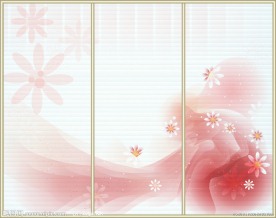 梦幻小红花移门