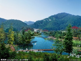 城市绿地景观效果图