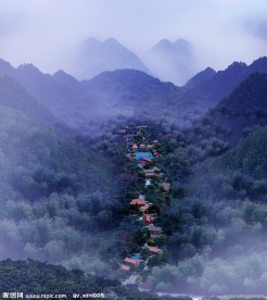 风景区景观效果图