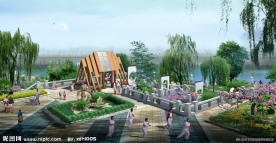 广场景观效果图