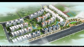 大型小区景观效果图