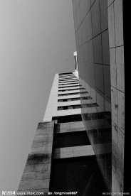 海宁建筑 仰望高楼