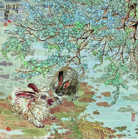 兔子画