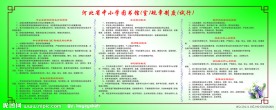 学校图书馆规章制度展板