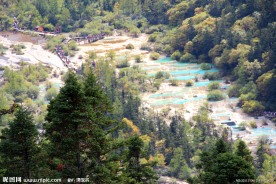 黄龙风景 增艳池