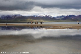 静静的纳木错湖
