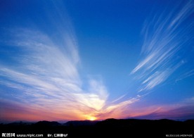 晚霞