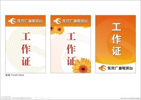 东莞广播电视台 工作证