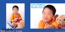 简洁儿童摄影相册模板