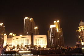 天津海河夜景