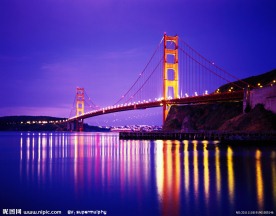 跨海大桥夜景
