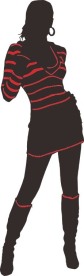 女模特