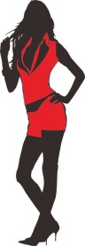 模特女
