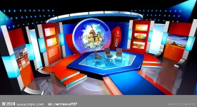 虚拟演播室背景