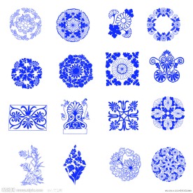 商周时代青瓷花纹