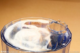 水滴滴落