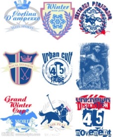 服装设计图案贴章印花绣花