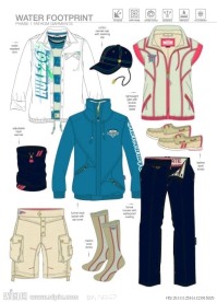 服装设计手稿款式图