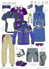 服装设计手稿款式图