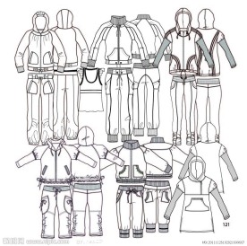 服装模板