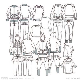 服装模板