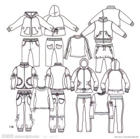 服装模板