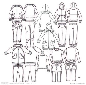 服装模板