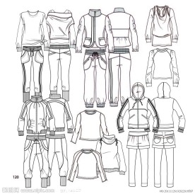 时尚女童款式设计