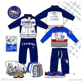 时尚男童款式设计