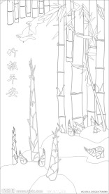艺术玻璃竹报平安