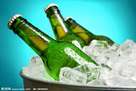 冰块啤酒