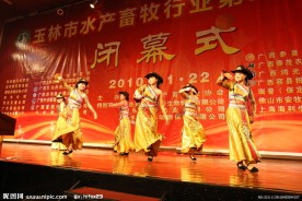 中式晚会表演藏族舞