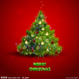 圣诞树圣诞背景