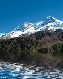 自然风景 水面倒影
