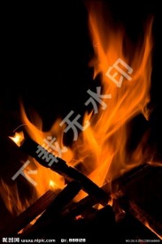 柴火动态背景