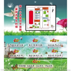学校校训 展牌